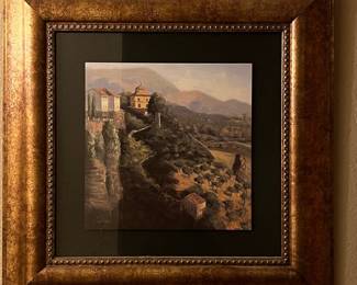 Italian Landscape Style Oil Painting