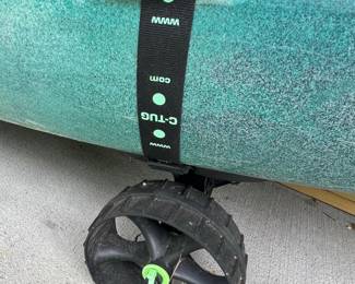 Perception Kayak with C-Tug Cart