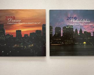 2010 United States Mint Uncirculated Coin Sets (Denver and Philadelphia)