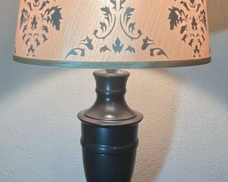 Robert Abbey Templeton Bronze Trophy Urn Table Lamp Style