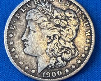 1900-O Morgan Silver Dollar