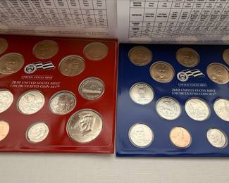 2010 United States Mint Uncirculated Coin Sets (Denver and Philadelphia)