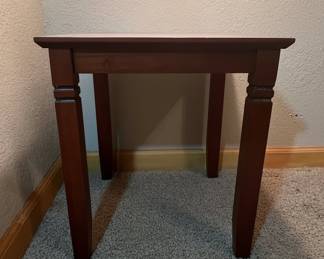 Shaker Style End Table with Charging Station