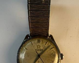 Titus De Luxe 21 Jewels Incabloc Watch