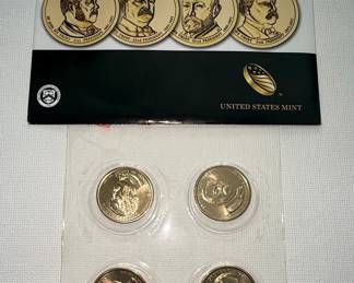 2012 United States Mint Presidential $1 Four-Coin Set (Denver), Sealed