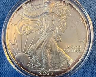 2004 American Silver Eagle Proof Coin