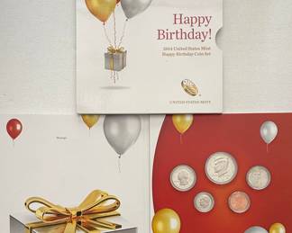 2014 United States Mint Happy Birthday Coin Set