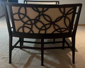 Najarian Furniture "Interlocking Circles" Counter Height Dining Set