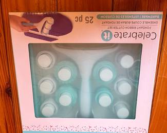 Celebrate It Fondant Ribbon Cutter Set