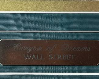 G. Harvey "Canyon of Dreams: Wall Street" Limited Edition Print