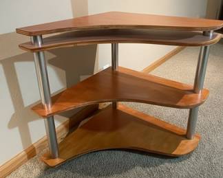 Handcrafted Modern Style Corner Accent Table