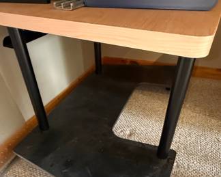 Studio Style Desk with Monitor Riser