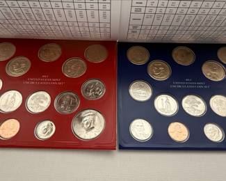 2013 United States Mint Uncirculated Coin Sets (Denver and Philadelphia)