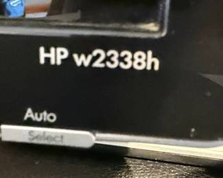 HP w2338h and w2408h Monitors with Dual Monitor Arm