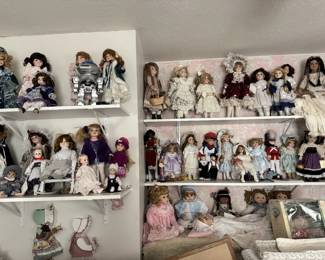 Collectible Porcelain Dolls