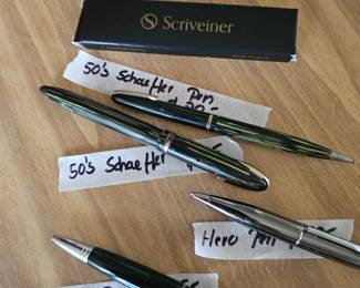 Vintage pens