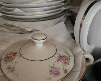 vintage dish set