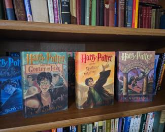 lots of harry Potter reading