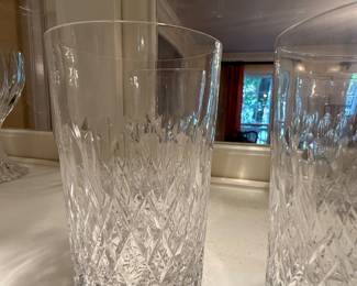 TUDOR CRYSTAL GLASSES