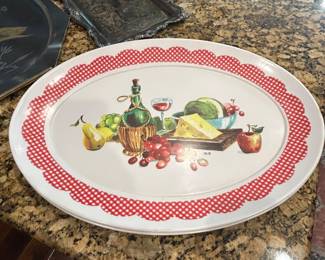 Vintage Melamine Trays