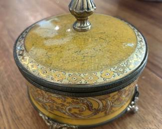 Footed Trinket Box