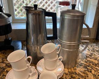 Vintage Italian Coffee Pots