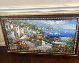 Mediterranean Coastal Landscape