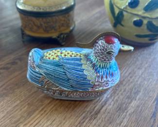 Canton Enamel Duck