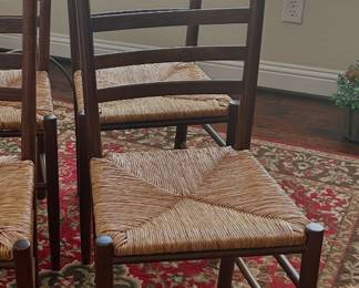 Italian Rush Chairs