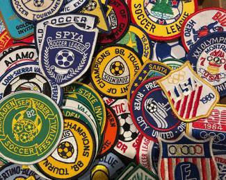 Vintage Soccer Badges