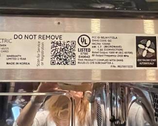 GE Profile Microwave $240