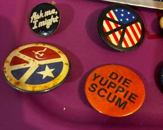 Cool 60s buttons 