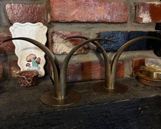 MCM Swiss “Lily” candlesticks 