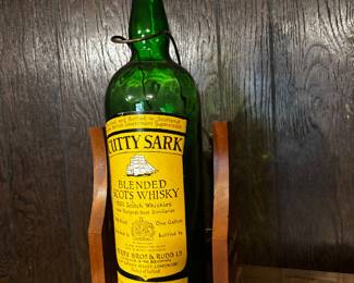 Giant Cutty Sark display