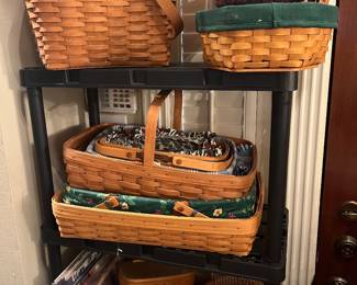 Longaberger baskets & cookbooks
