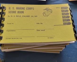 Marine Corps Score Book