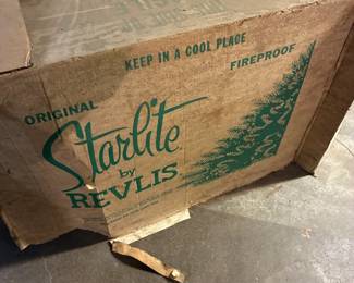 vintage Starlight Christmas trees