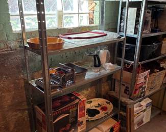 metal shelving