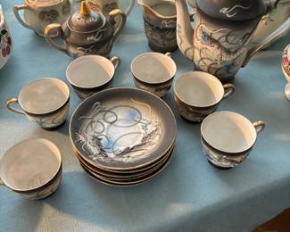 Oriental tea set