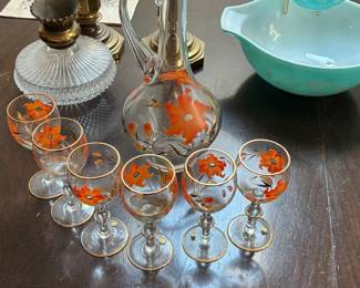 decanter/glass set