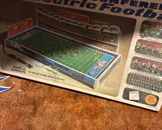 vintage electric football game