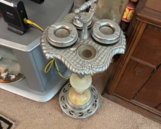 vintage floor ashtray