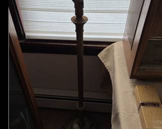 antique lamp stand