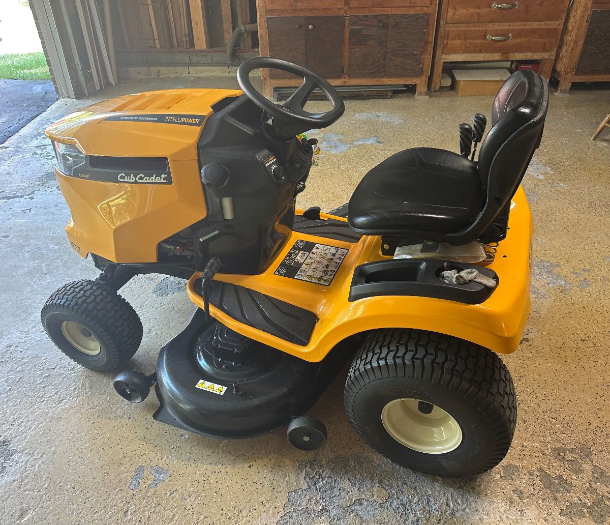 Cub Cadet riding lawn mower ,