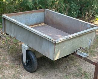 heavy-duty steel utility trailer/cart