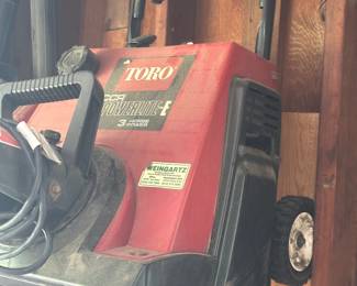 Toro snowblower
