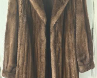 Marko Gianoti Milano full-length mink fur coat