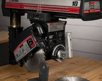 Craftsman 10-inch Radial Arm Saw, 2.5 HP