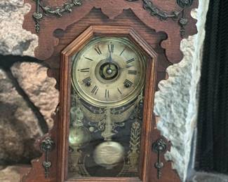 Antique mantle clock , Eastlake style