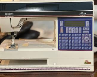 Husqvarna Viking Made in Sweden Rose Computer embroidery library